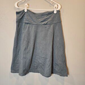 Athleta Dusty Blue Flared A-Line Skirt